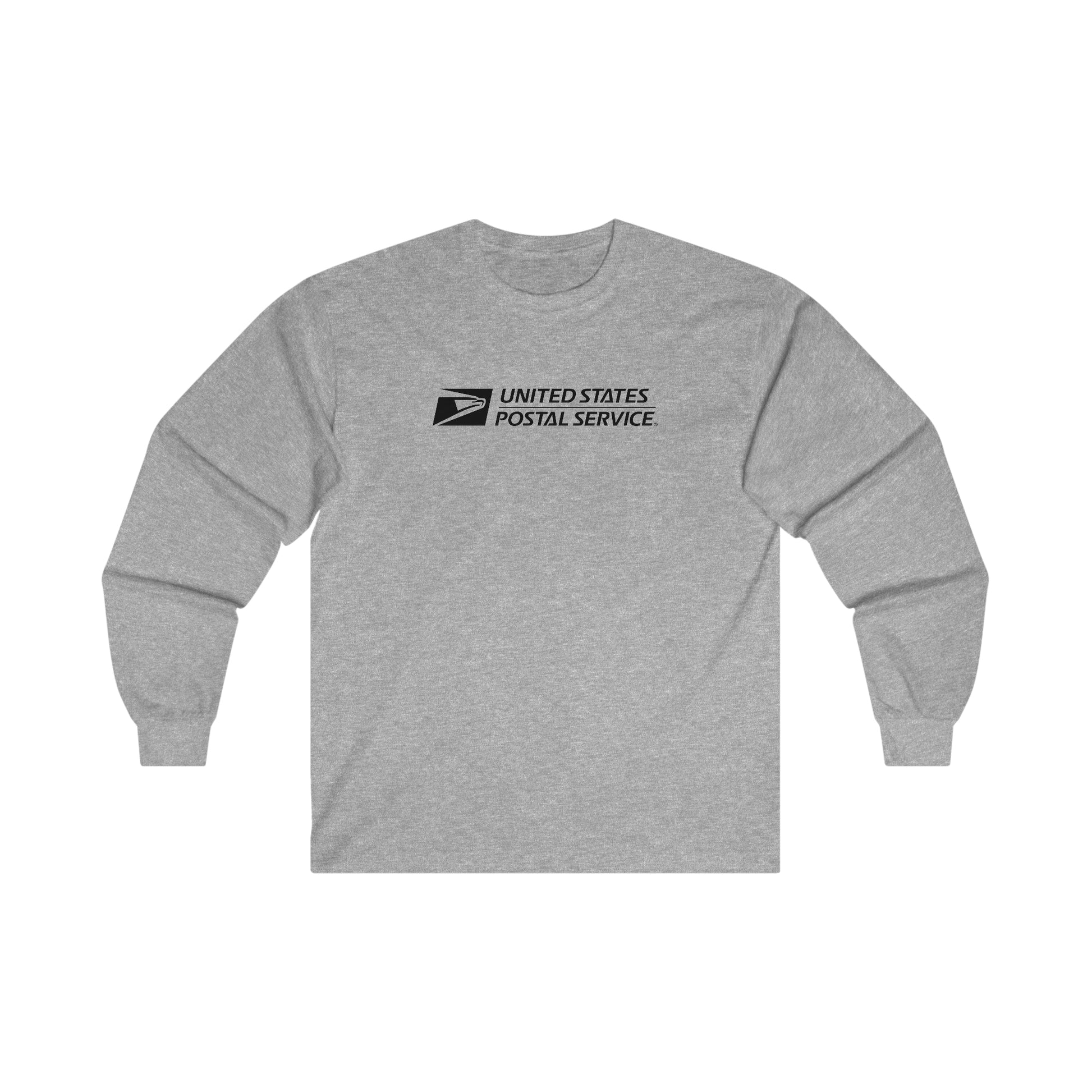 "USPS in black" - Ultra Cotton Long Sleeve Tee