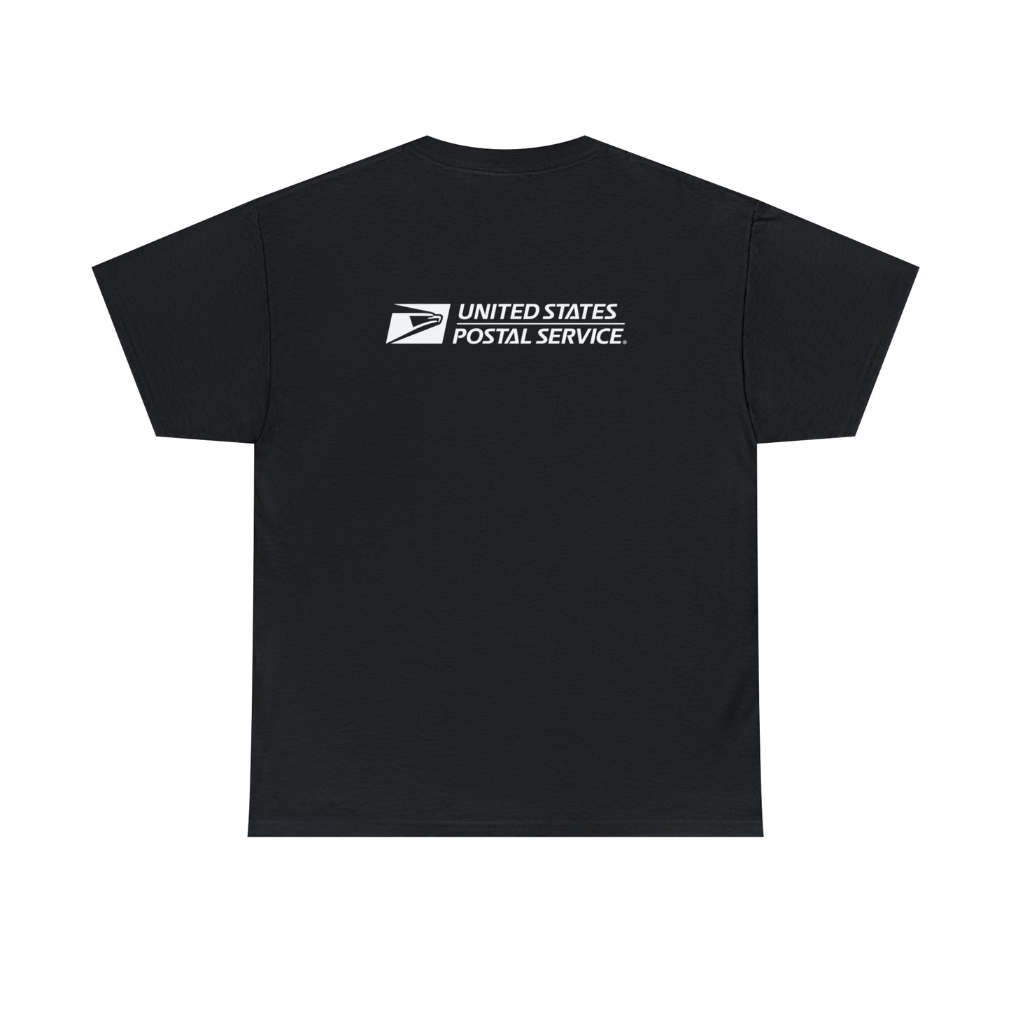 "USPS on the Back" - Heavy Cotton Tee