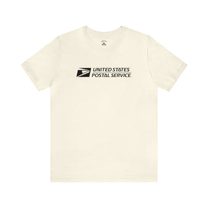 "USPS - Black" - Jersey Short Sleeve Tee