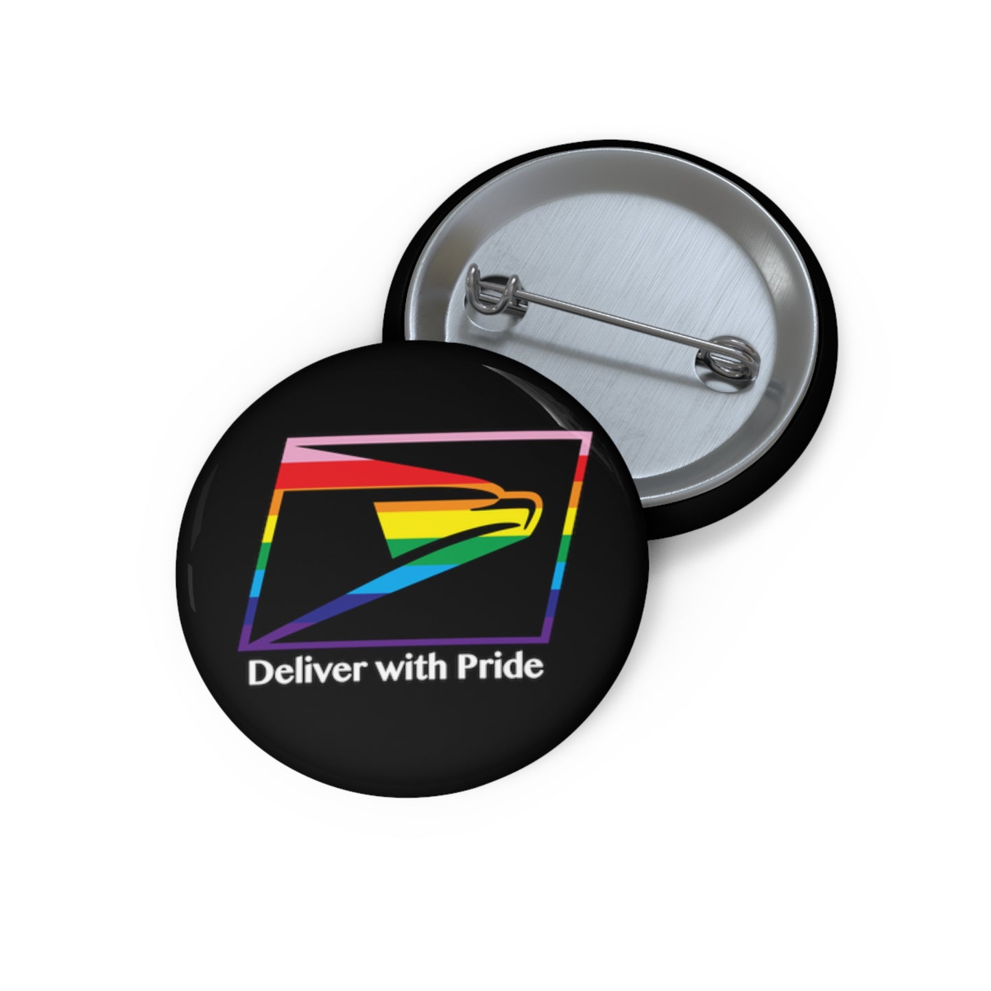 "With Pride" - Pin Buttons