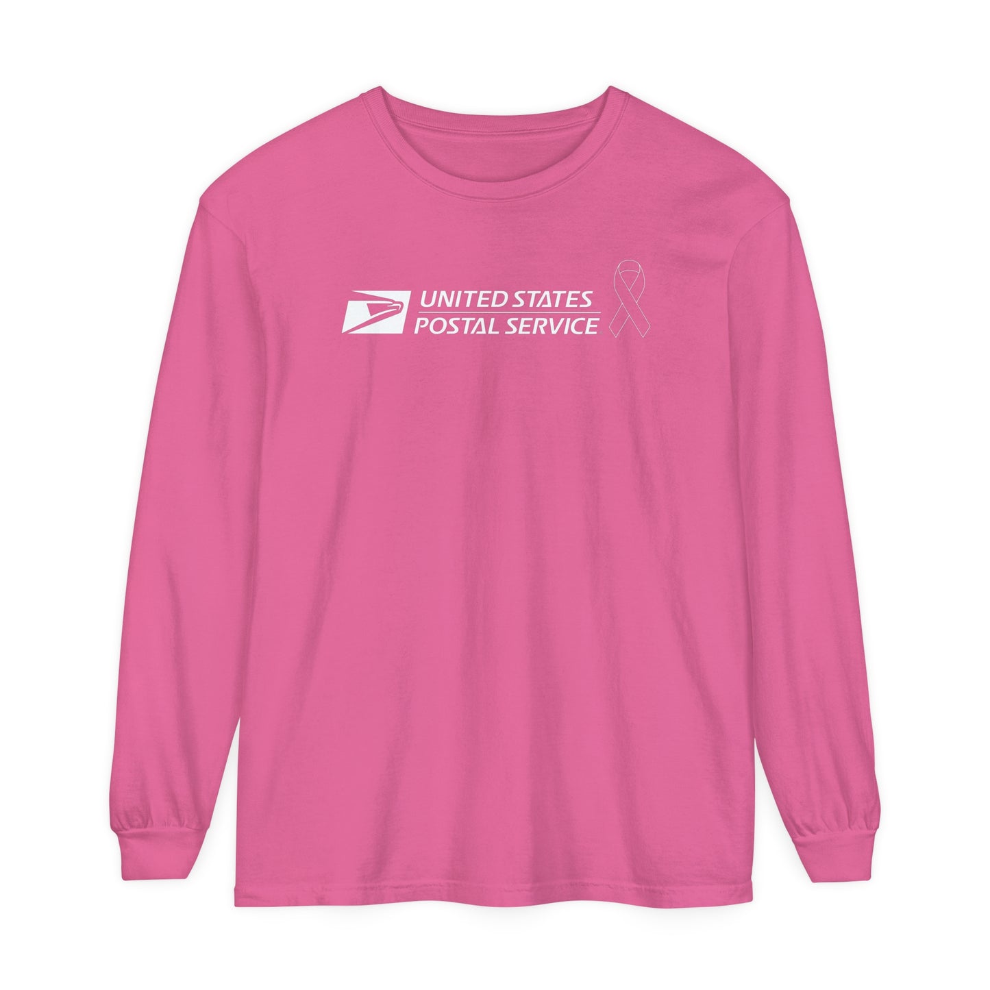 Cancer Awareness - Dyed Long Sleeve T-Shirt