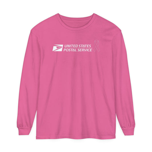 Cancer Awareness - Dyed Long Sleeve T-Shirt