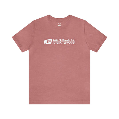 "USPS White" - Jersey Short Sleeve Tee