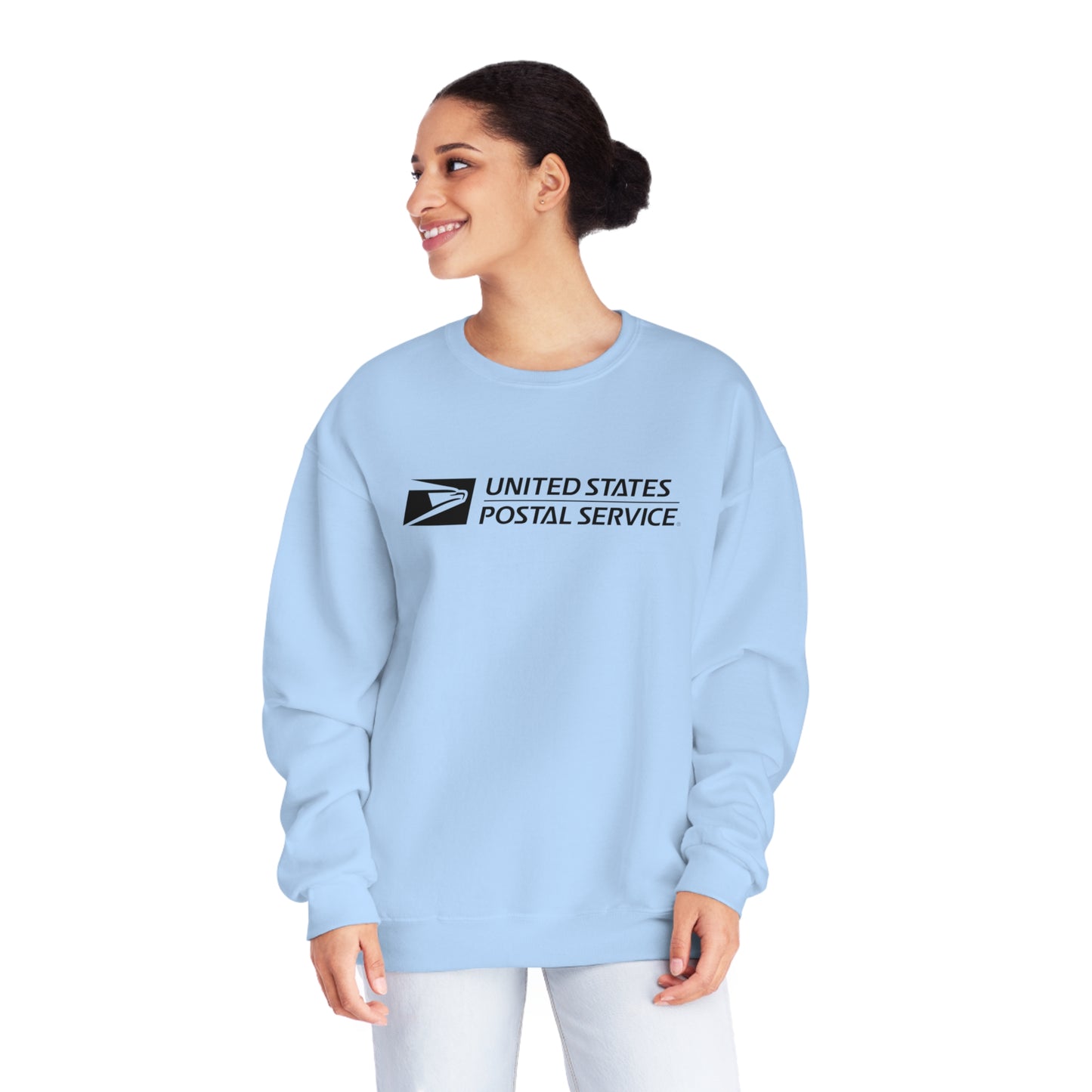 "USPS Black" - NuBlend® Sweatshirt