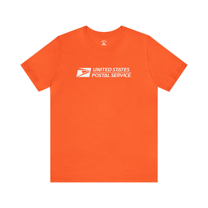 "USPS White" - Jersey Short Sleeve Tee