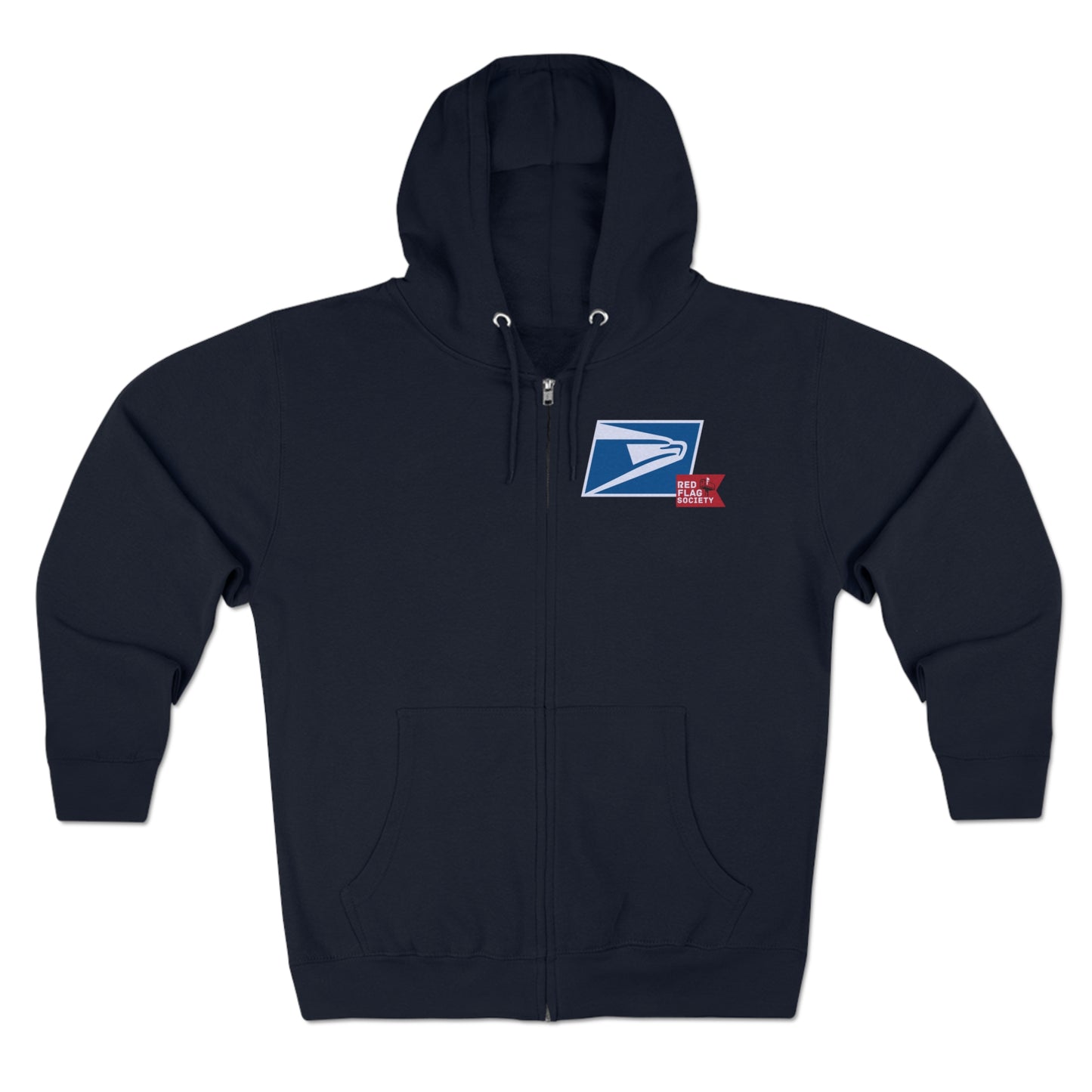 "Eagle with Our Flag" - Full Zip Hoodie