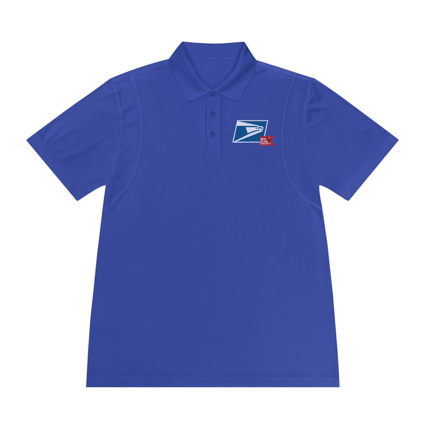 "Eagle with Our Flag" - Men's Sport Polo Shirt