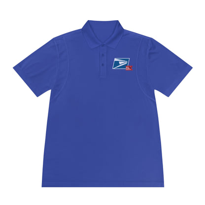 "Eagle with Our Flag" - Men's Sport Polo Shirt