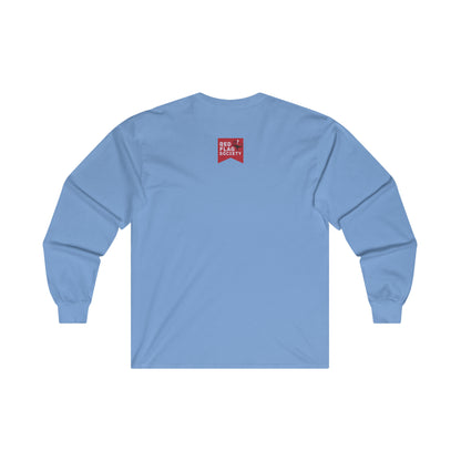 "Red and Blue" - Long Sleeve Tee