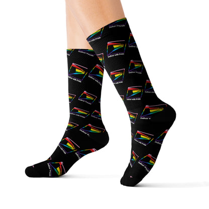 Rainbow Eagle Socks