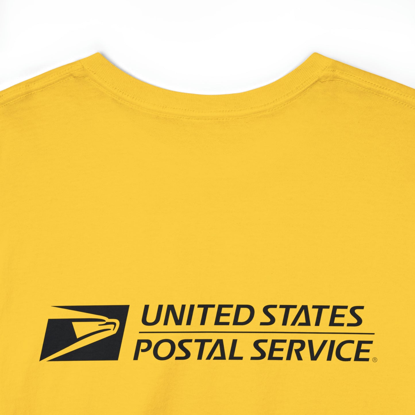 "USPS on the Back" - Heavy Cotton Tee