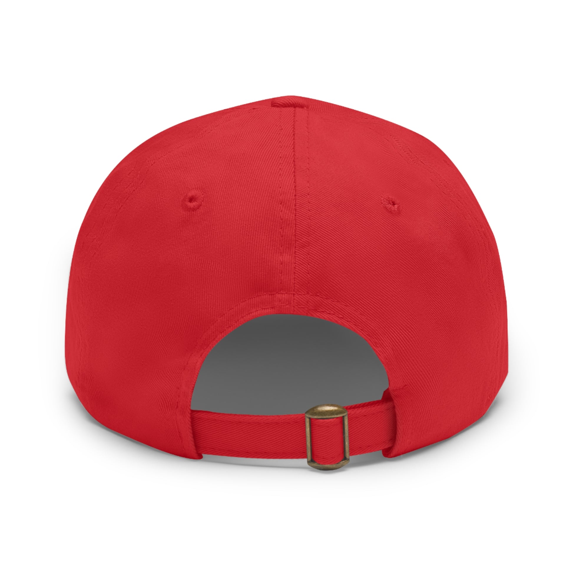 "Members" - Hat with Leather Patch (Round)