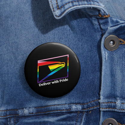 "With Pride" - Pin Buttons