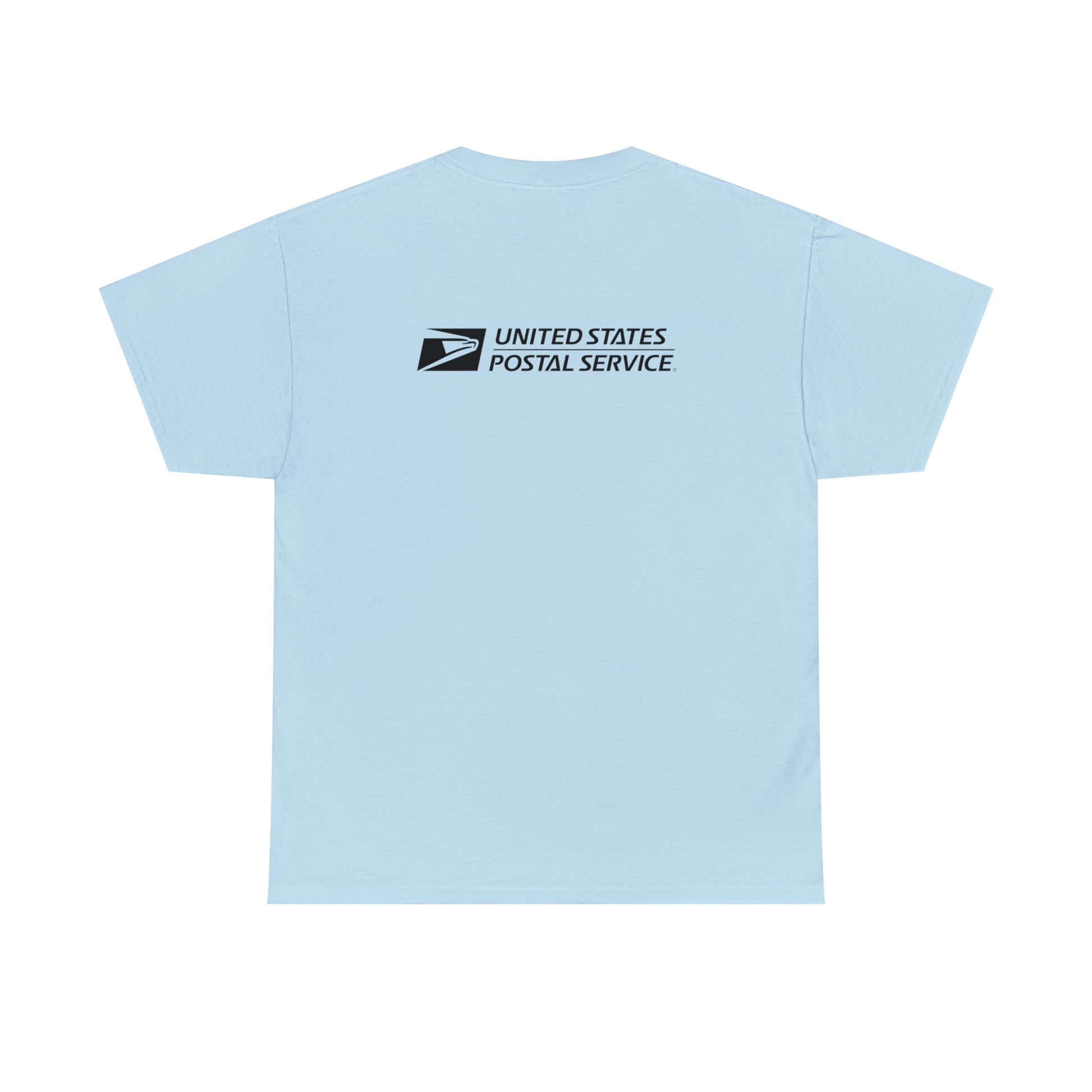 "USPS on the Back" - Heavy Cotton Tee