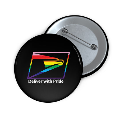 "With Pride" - Pin Buttons