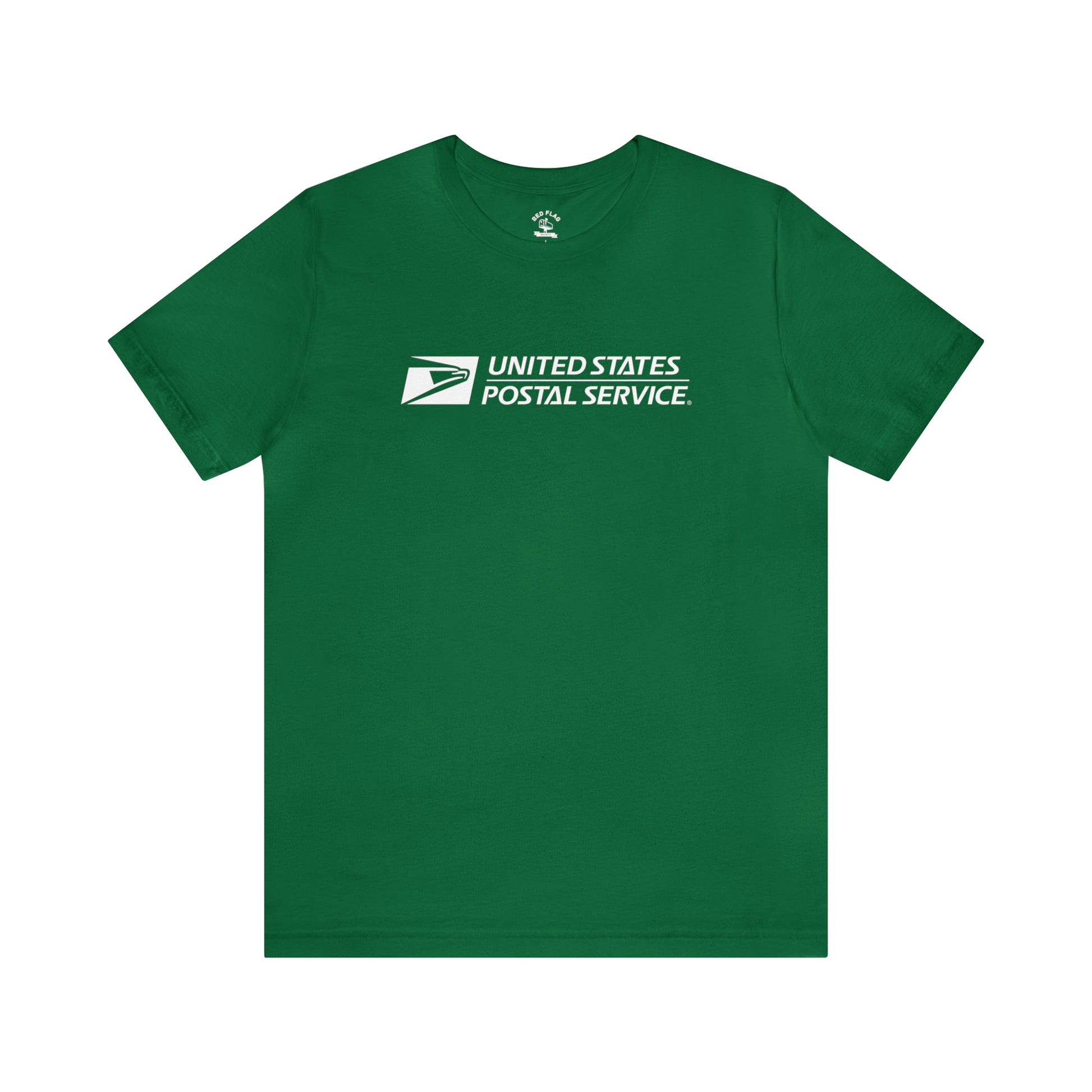 "USPS White" - Jersey Short Sleeve Tee