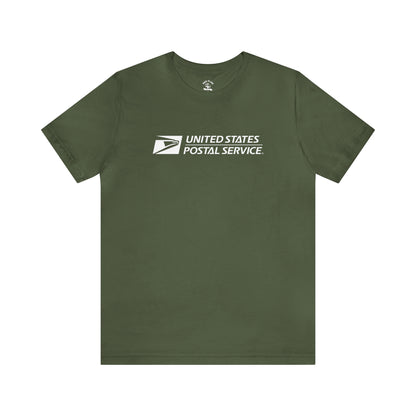 "USPS White" - Jersey Short Sleeve Tee