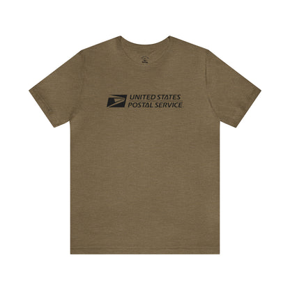 "USPS - Black" - Jersey Short Sleeve Tee