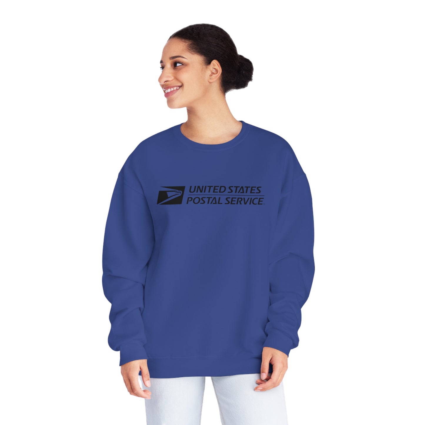 "USPS Black" - NuBlend® Sweatshirt