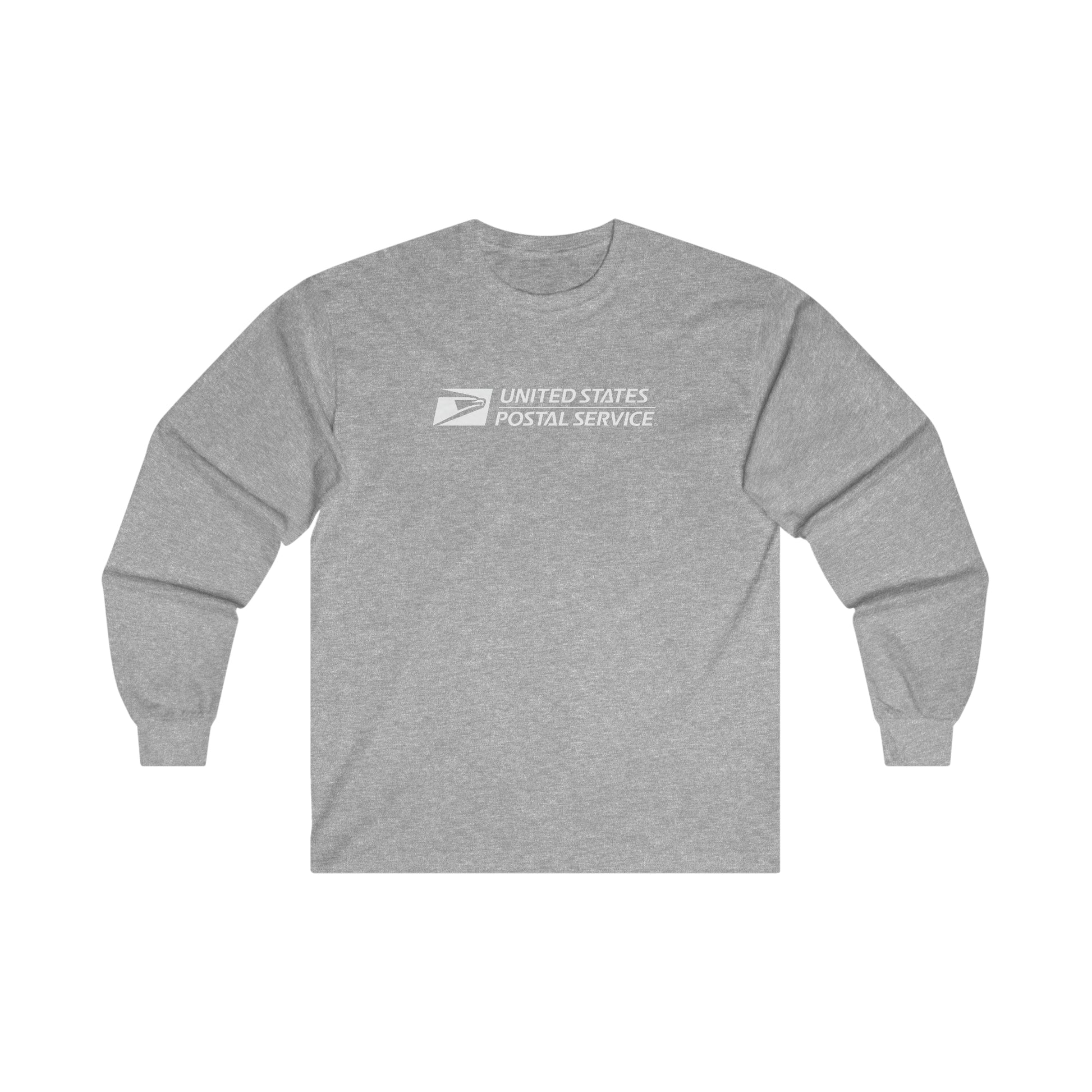 "USPS White" - Ultra Cotton Long Sleeve Tee