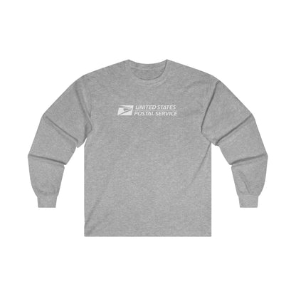 "USPS White" - Ultra Cotton Long Sleeve Tee