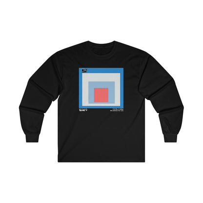 "Fits = Ships" - Ultra Cotton Long Sleeve Tee