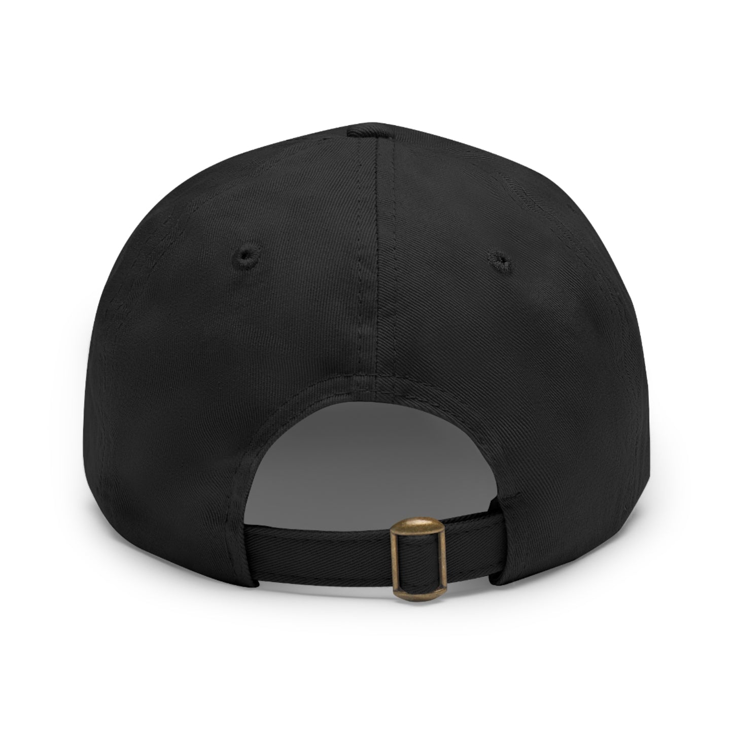 "Members" - Hat with Leather Patch (Round)