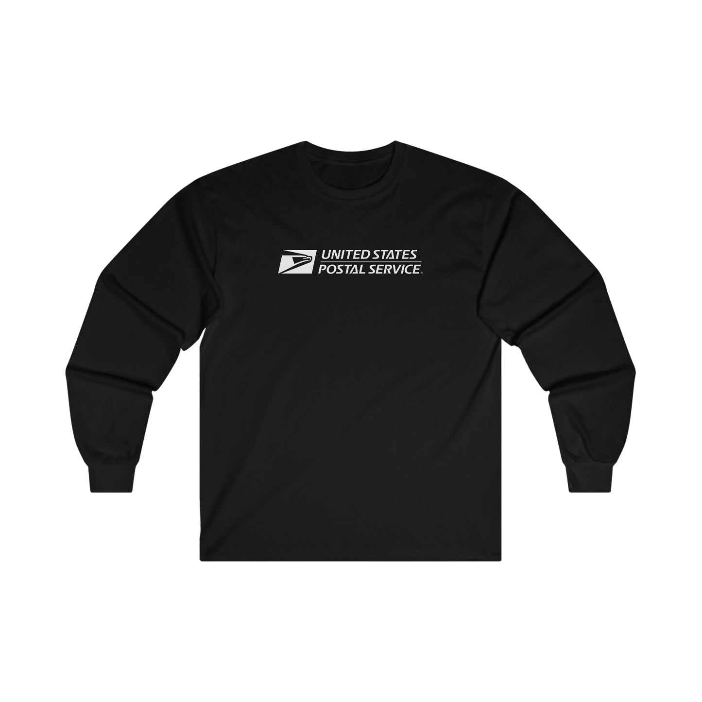 "USPS White" - Ultra Cotton Long Sleeve Tee