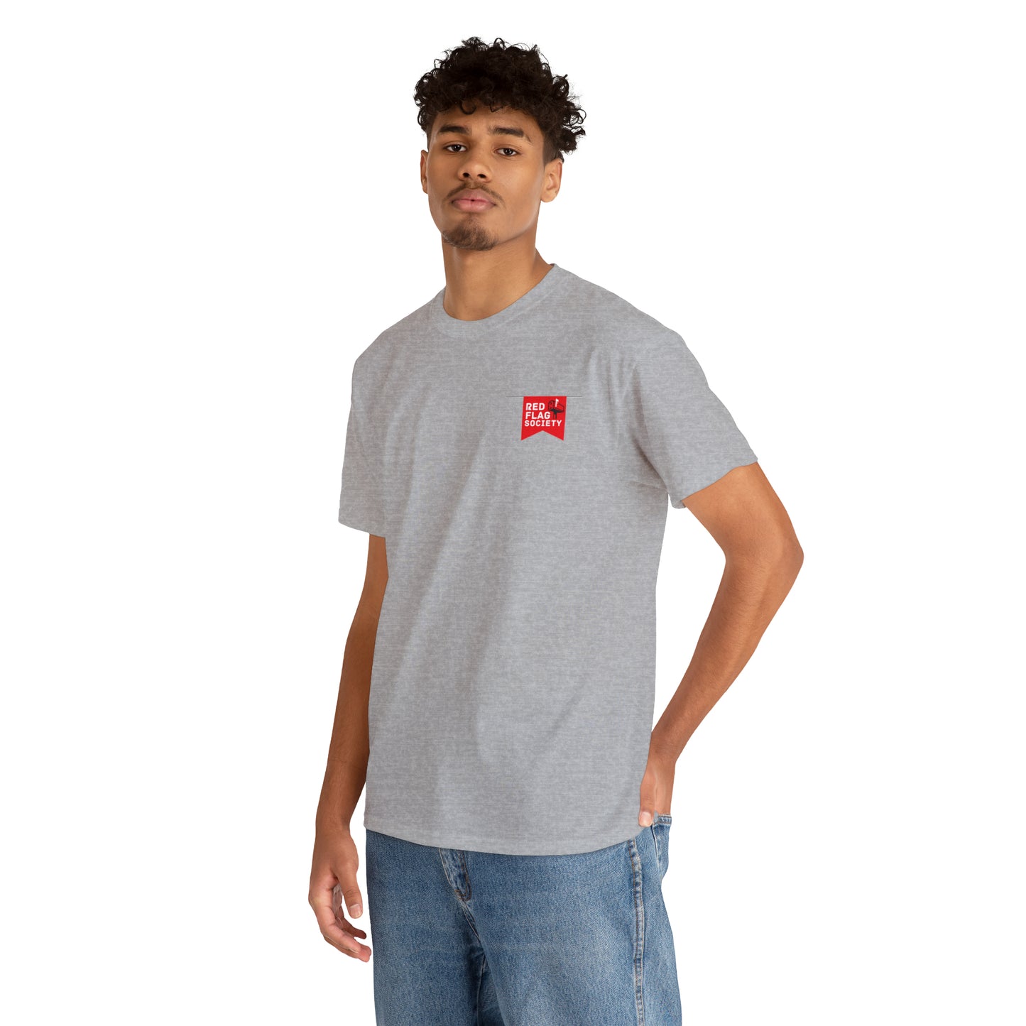 "USPS on the Back" - Heavy Cotton Tee