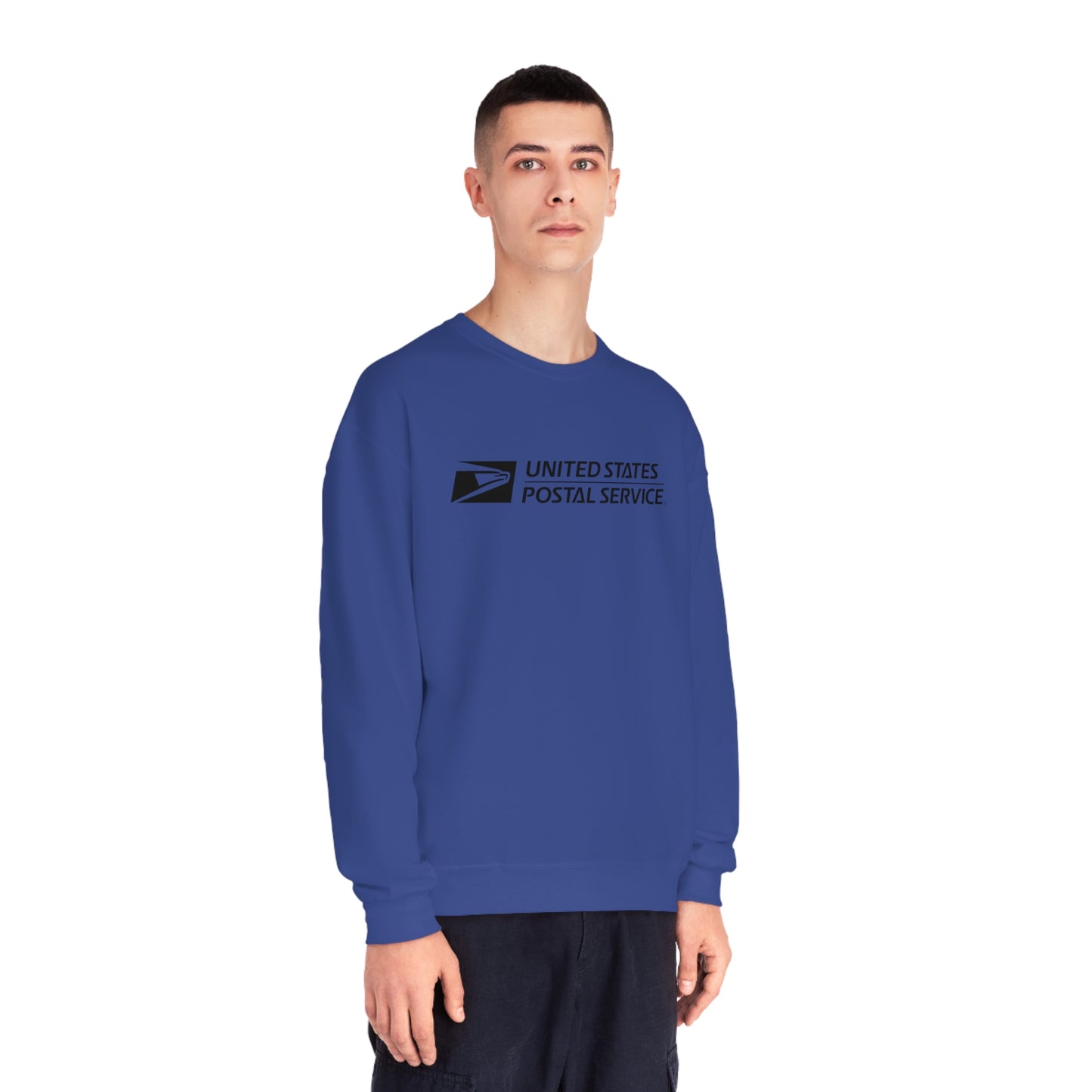 "USPS Black" - NuBlend® Sweatshirt