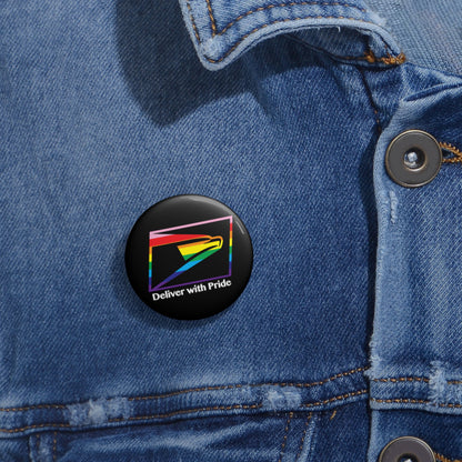 "With Pride" - Pin Buttons