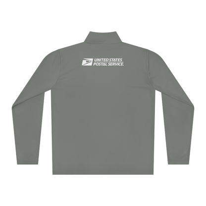 "USPS on back" - Quarter-Zip Pullover