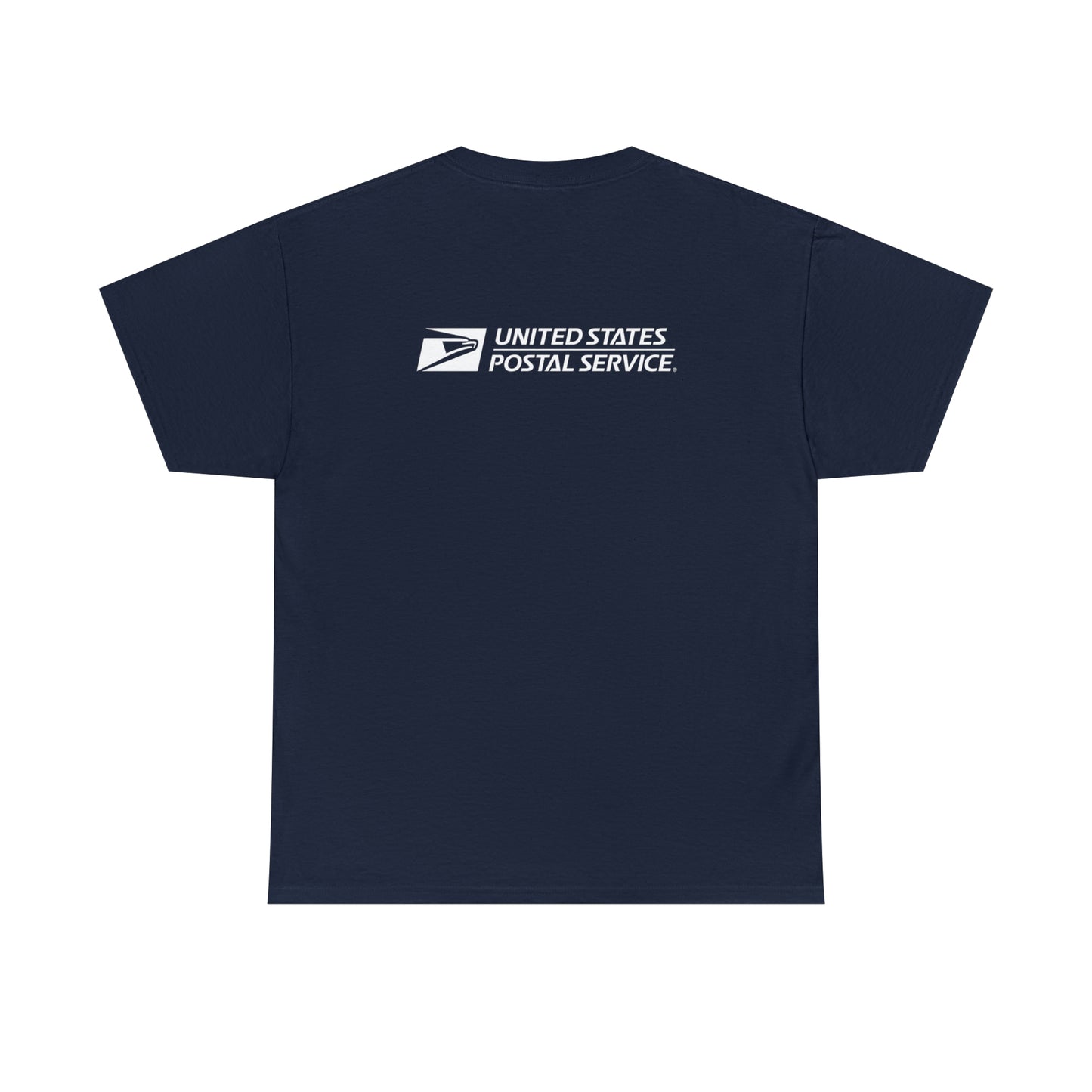 "USPS on the Back" - Heavy Cotton Tee