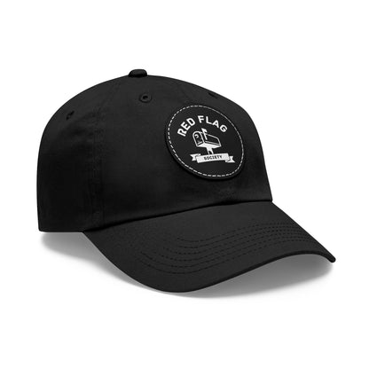 "Members" - Hat with Leather Patch (Round)