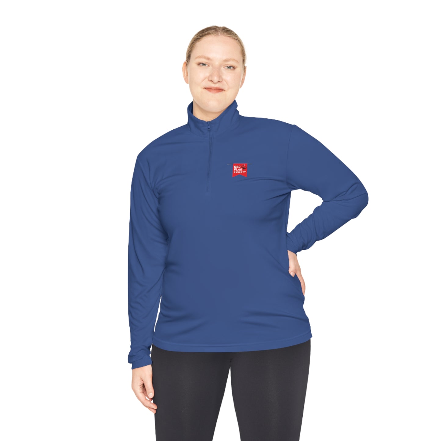 "USPS on back" - Quarter-Zip Pullover