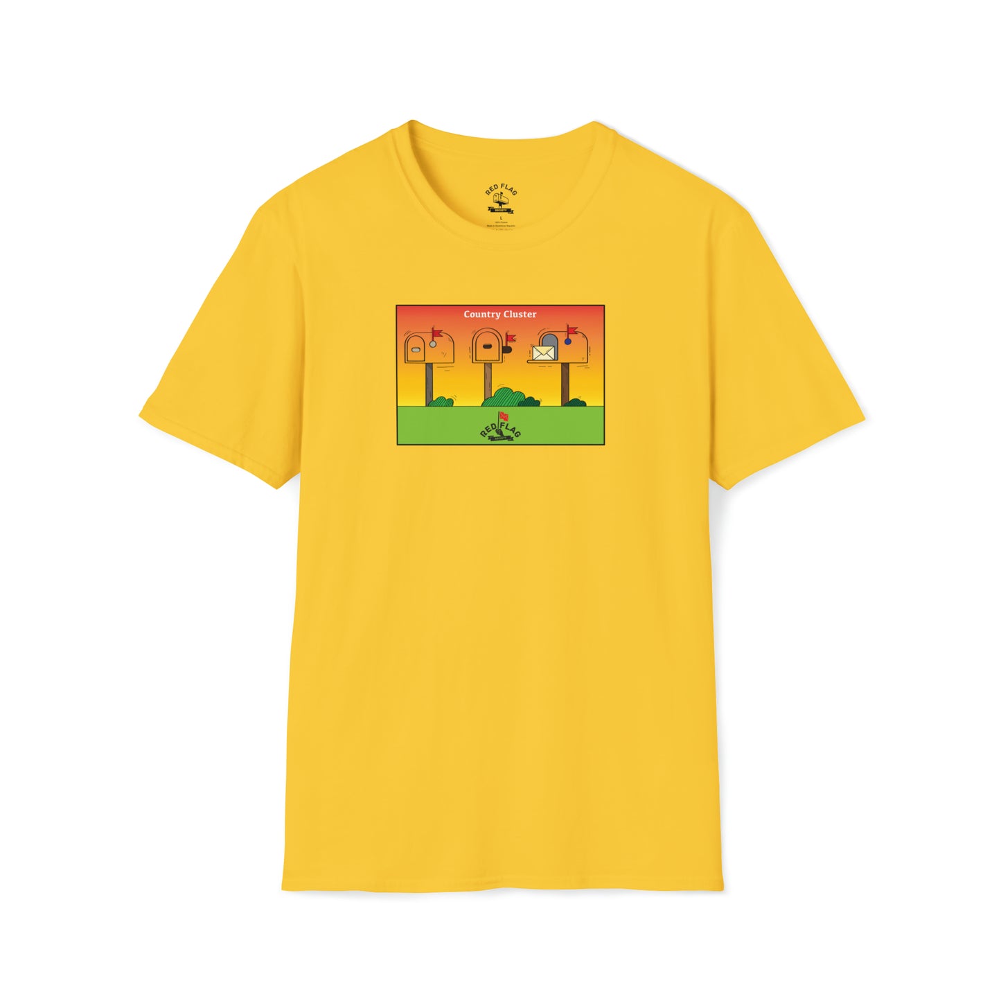 "Country Cluster" - Softstyle T-Shirt