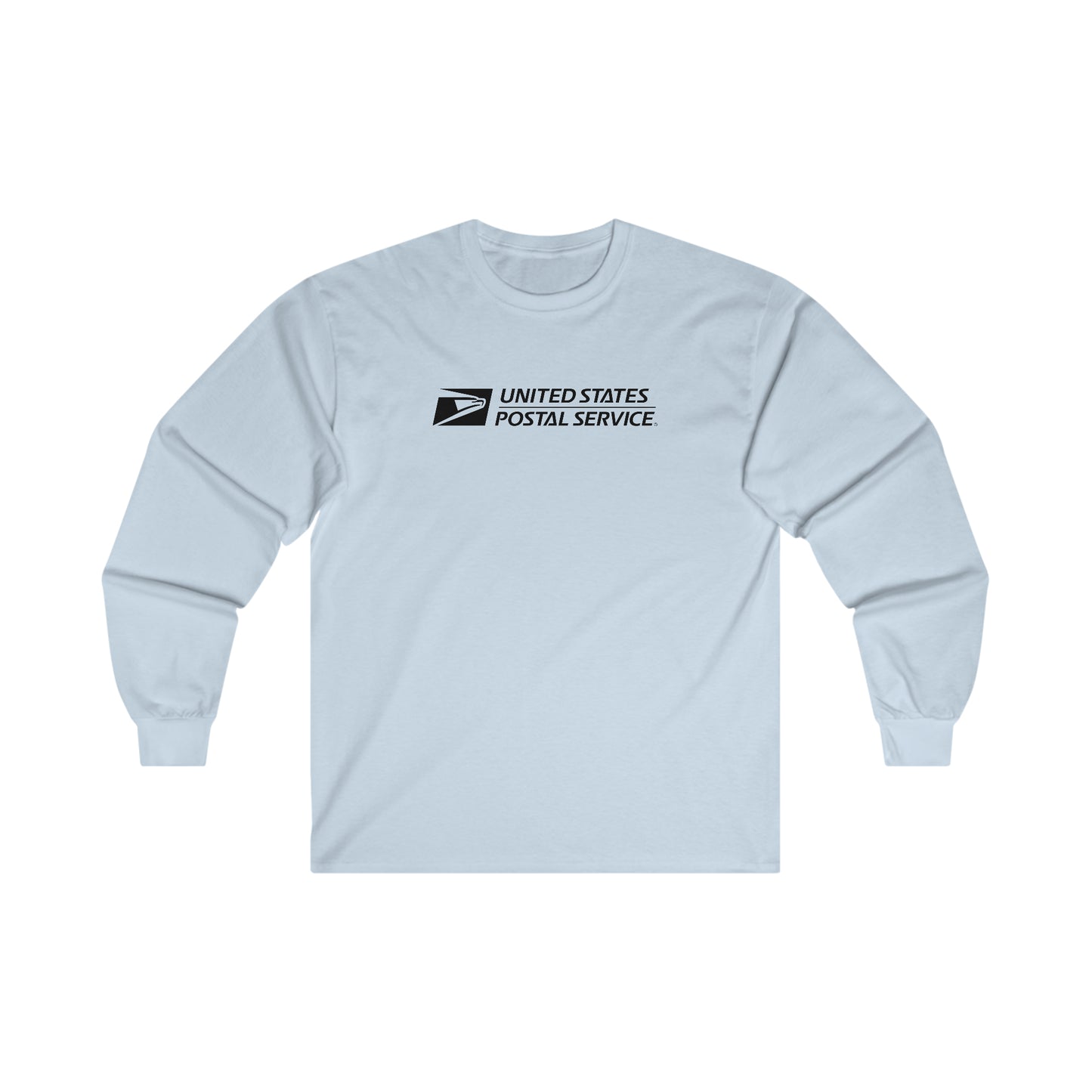 "USPS in black" - Ultra Cotton Long Sleeve Tee