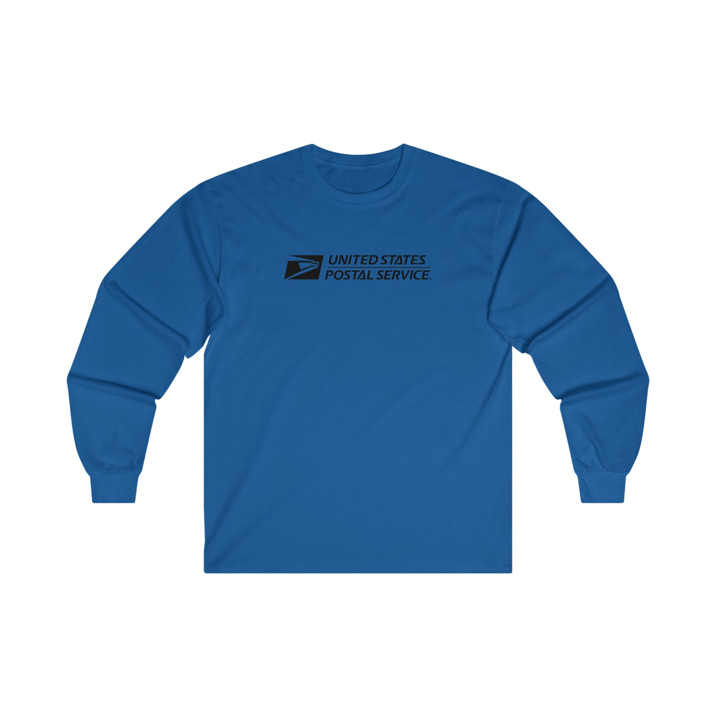 "USPS in black" - Ultra Cotton Long Sleeve Tee