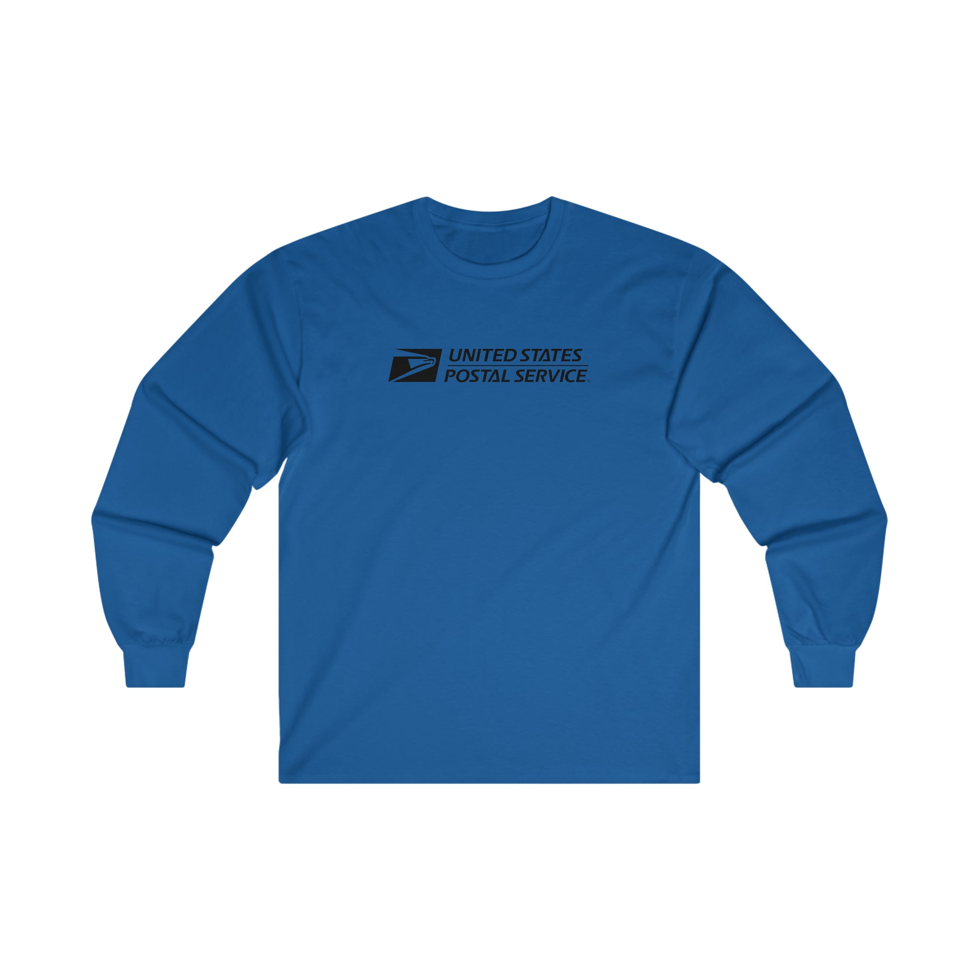 "USPS in black" - Ultra Cotton Long Sleeve Tee