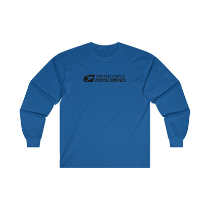 "USPS in black" - Ultra Cotton Long Sleeve Tee