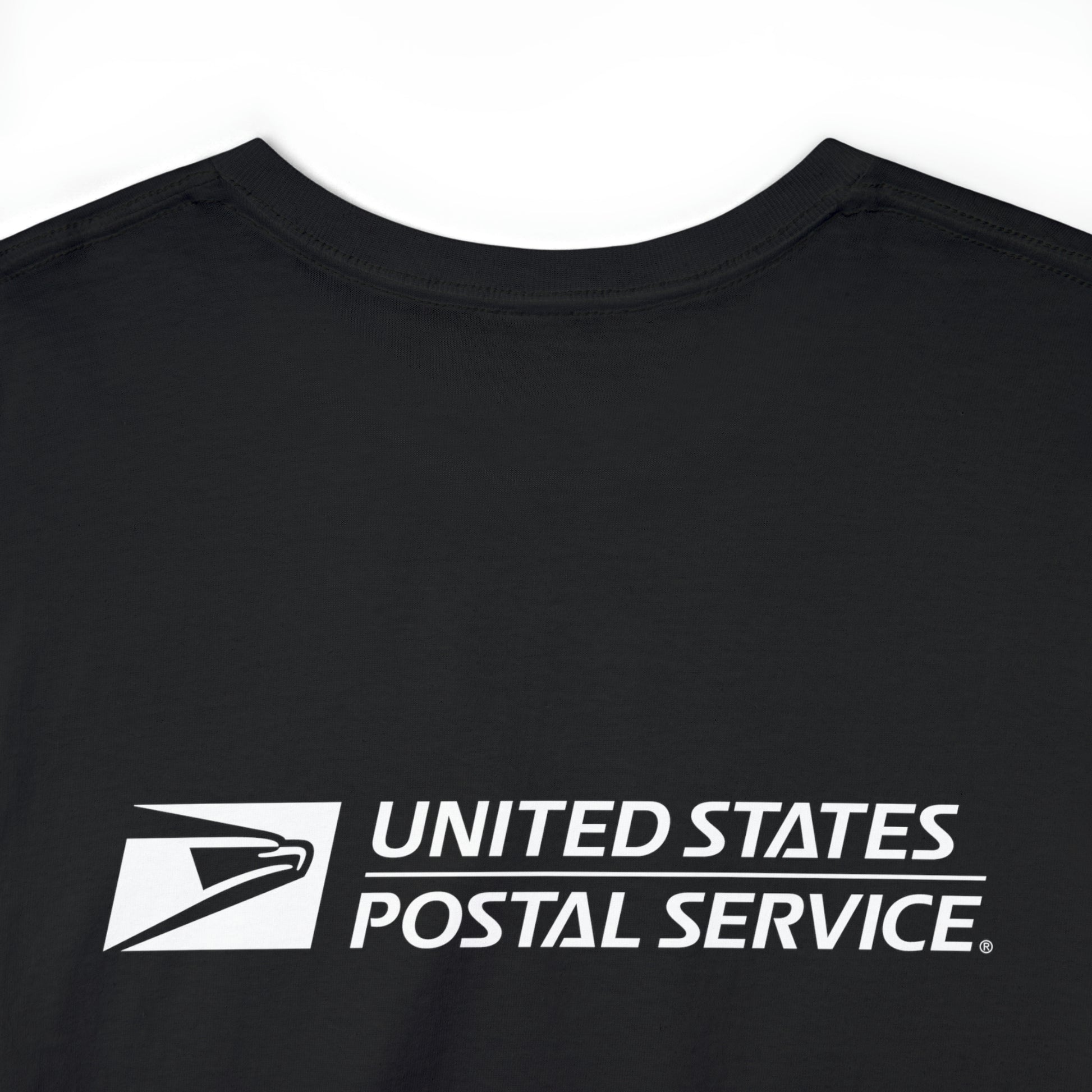 "USPS on the Back" - Heavy Cotton Tee