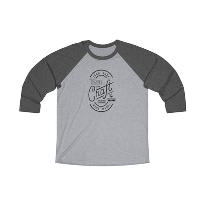 "True" - Tri-Blend 3\4 Raglan Tee