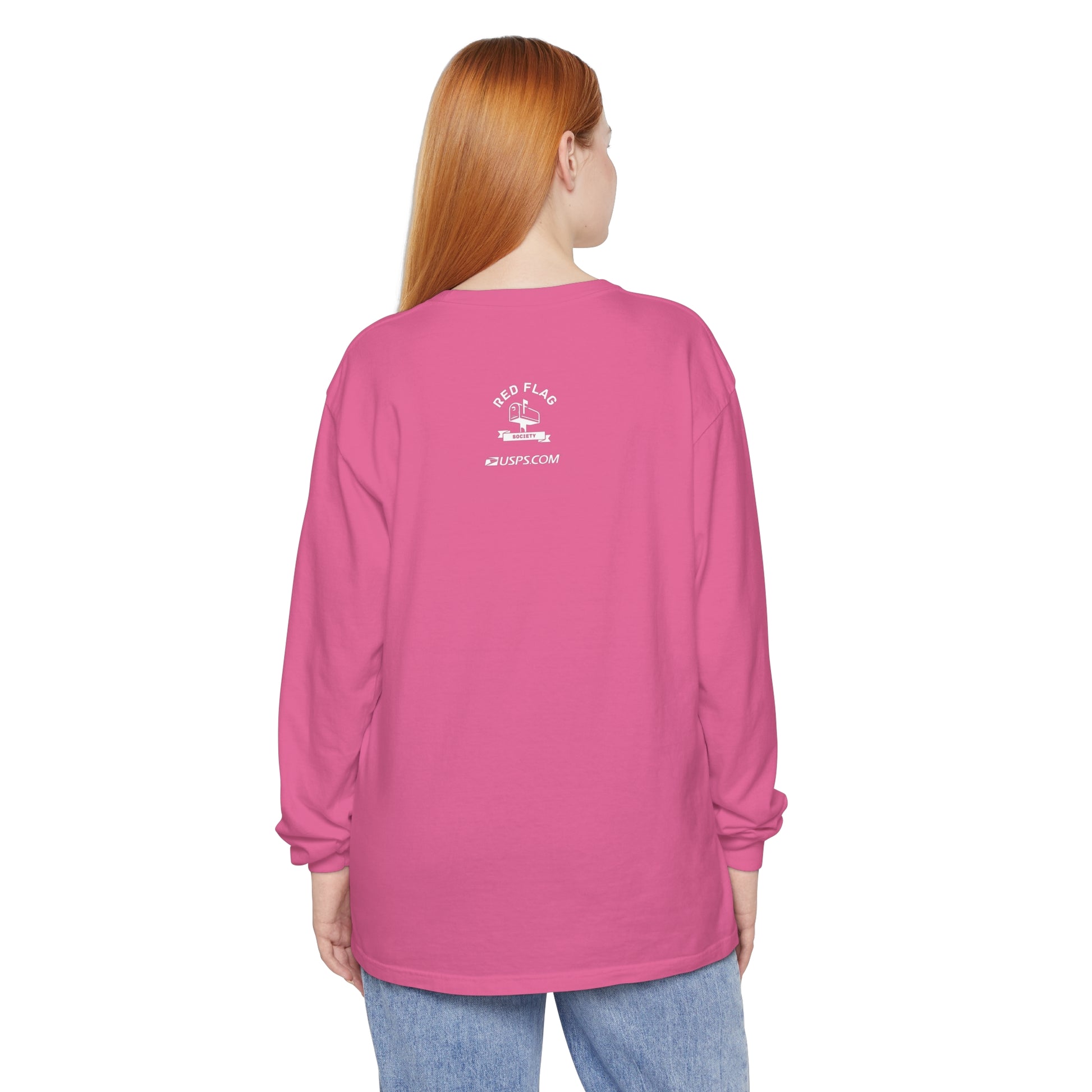 Cancer Awareness - Dyed Long Sleeve T-Shirt