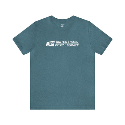 "USPS White" - Jersey Short Sleeve Tee