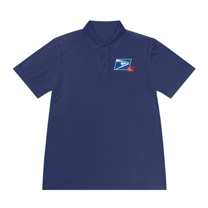 "Eagle with Our Flag" - Men's Sport Polo Shirt