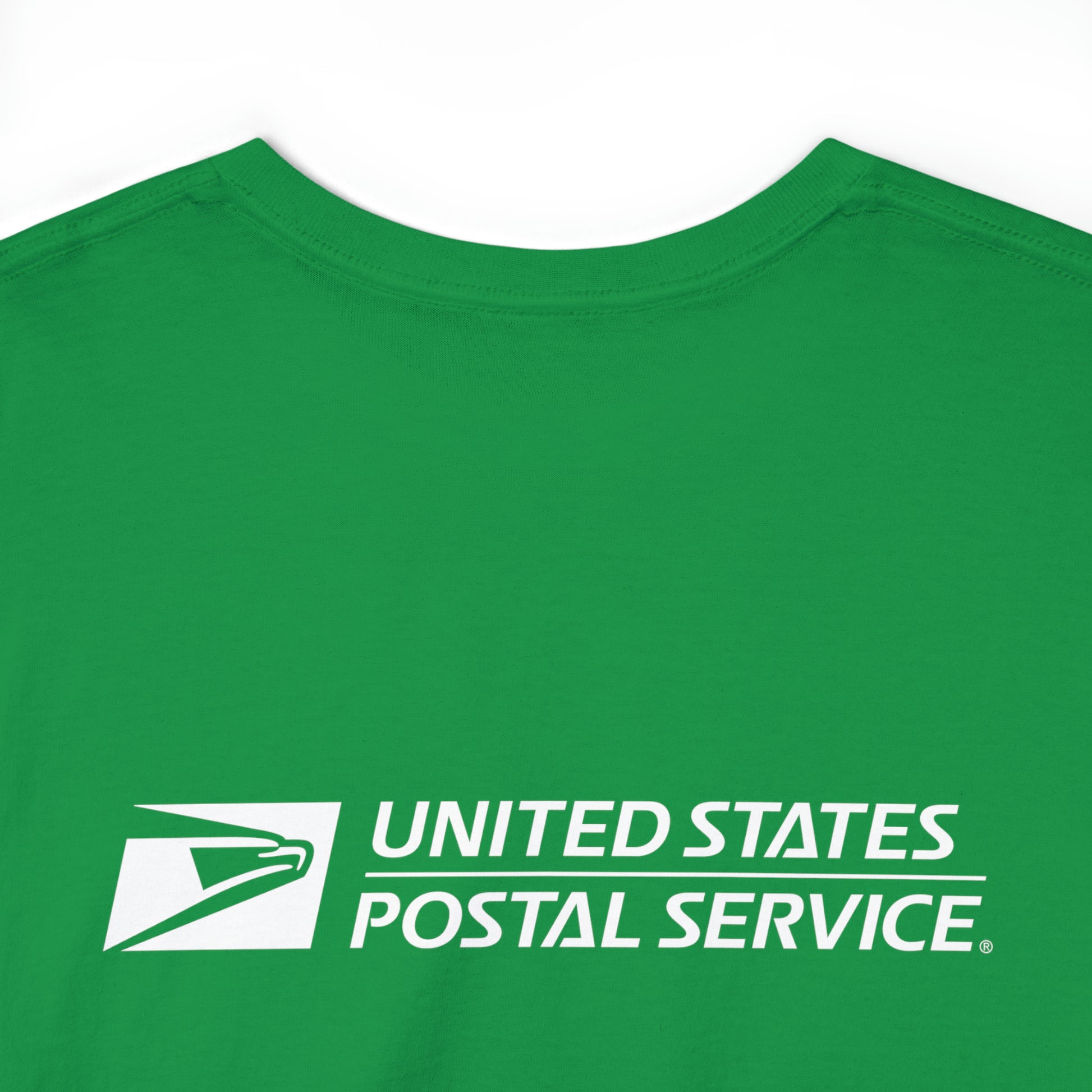 "USPS on the Back" - Heavy Cotton Tee