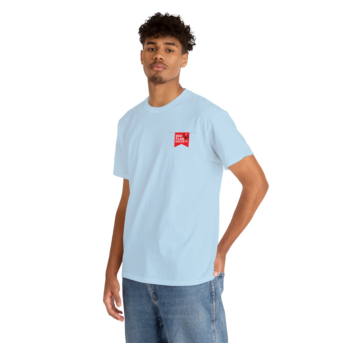 "USPS on the Back" - Heavy Cotton Tee