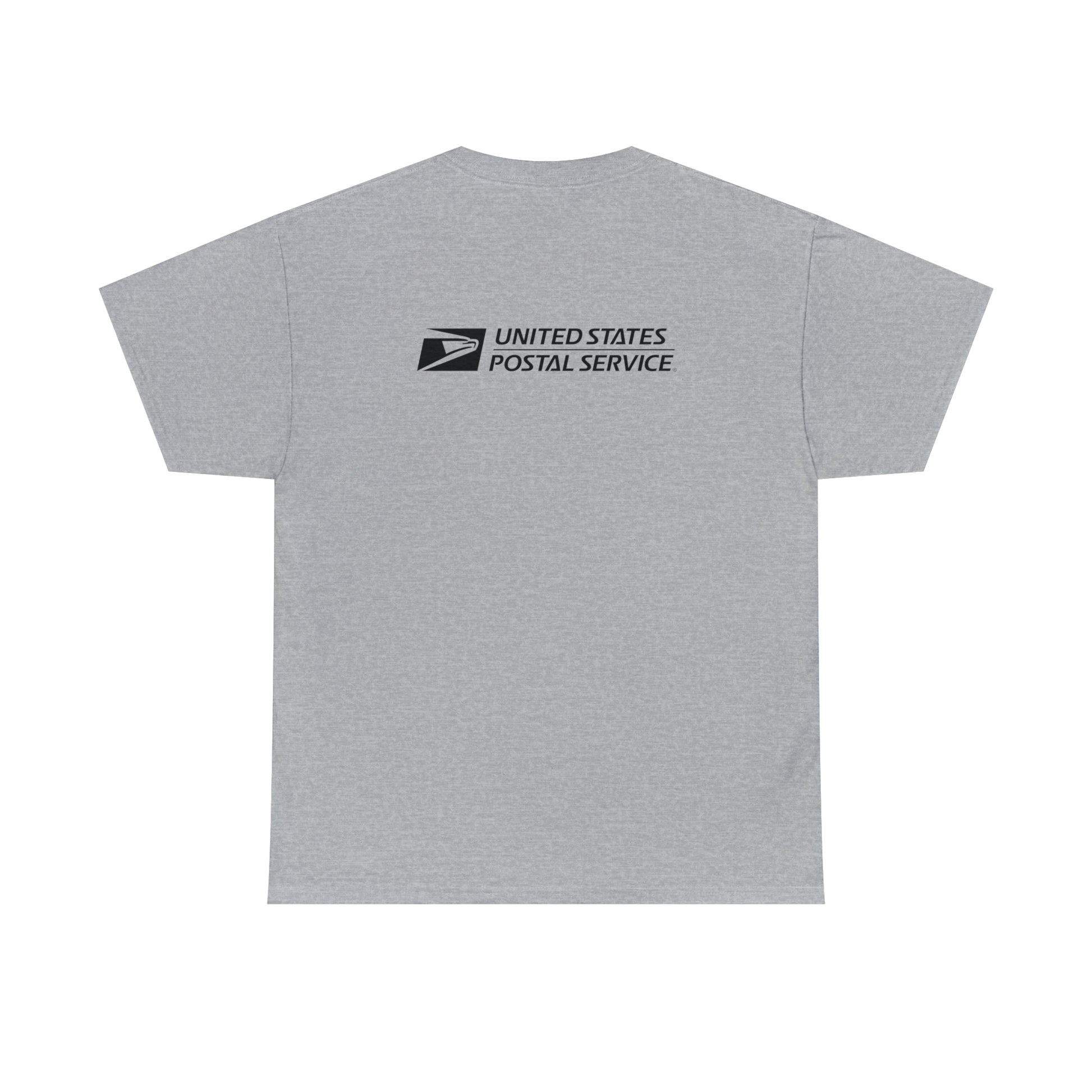 "USPS on the Back" - Heavy Cotton Tee