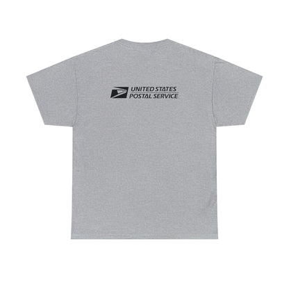 "USPS on the Back" - Heavy Cotton Tee