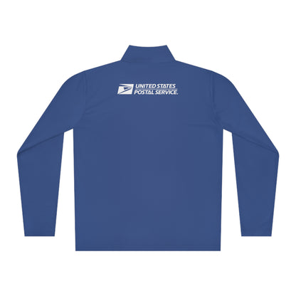 "USPS on back" - Quarter-Zip Pullover